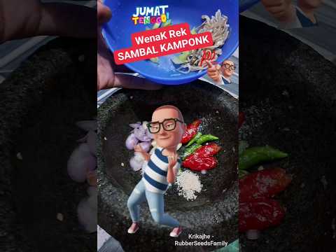 #Keluargabijigetah Nikmati Sambal KamponK, Wenak Rek #BersyukurBisaMakanHariIni #shorts #shortsfeed