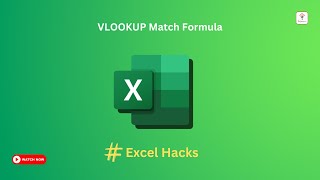 VLOOKUP Match Formula || #excelhacks || T Hire Global Services
