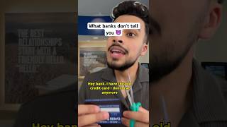 Credit card secret ❌                                            #bank #personalfinance #money