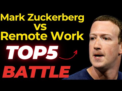 Top 5 BATTLE : Mark Zuckerberg vs Remote Work🔥