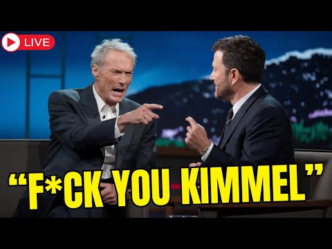 Clint Eastwood FURIOUS At Jimmy Kimmel After On Air CLASH!