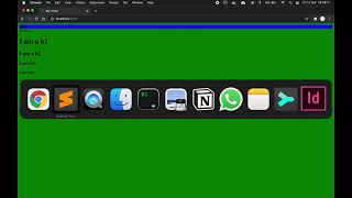Web - CSS - Style with type selectors