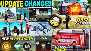 NEW UPDATE CHANGES OB 53| NEW UPDATE MEIN KYA CHANGE HUA OB52 UPDATE | OB.52 UPDATE MEIN KYA AAEGA ?