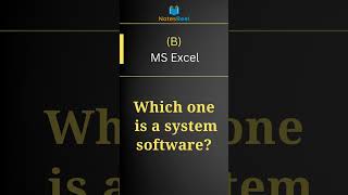 Which one is a system software?