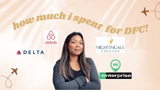 HOW MUCH I SPENT ON DFC!  | Nightingale College BSN