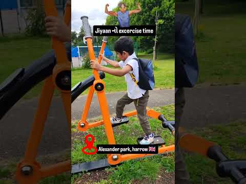JIYAAN નો Exercise ટાઈમ - Alexandra Park HARROW - Gujarati Lifestyle in UK
