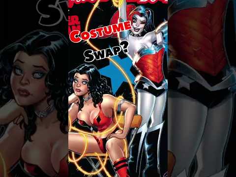 Harley Quinn steals Wonder Woman's clothes? 😳😱 DC Comics