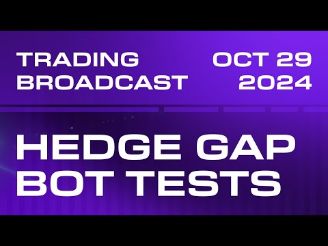 Bot Trading broadcast from Crypto Insider - Hedge Gap Bot