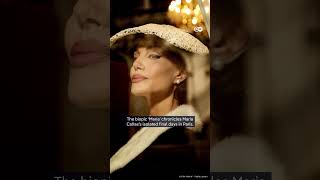 Angelina Jolie plays the famous opera singer Maria Callas #dwhistoryandculture #venicefilmfestival