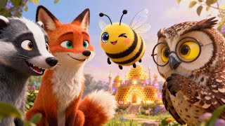 Eco-Adventures: Bee Rescue with Bucky, Finny & Ollie 🐝 | Kids Bedtime Story