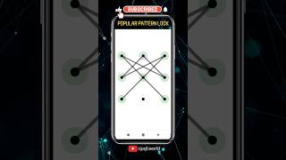 Popular Star Pattern Lock 🔐 #patternlock #android #shortsviral