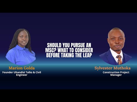 Should You Pursue an MSc?