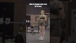 How to engage your core in 15 secs!! #fitness #gym #personaltrainer #howto #strongcore