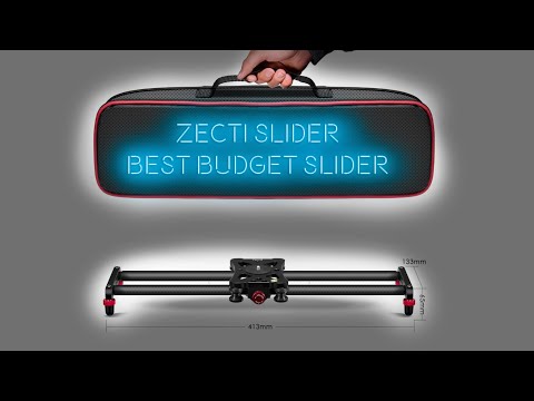 Zecti Slider! Unboxing, Review and Samples, The best cheap option for cinematic videography!