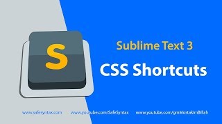 sublime text CSS Shortcuts