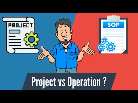 Projects vs Operations EXPLAINED in 5 Minutes