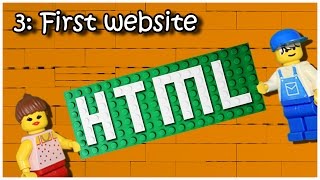 Learn HTML and CSS - 3: First Website