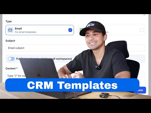 CRM Email & Social Messages Templates - Communicate with Leads Faster