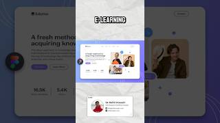 E-learning Website UI Design in Figma | Figma Tutorial | Figma Tutorial For Beginners
