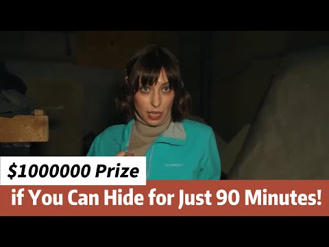 $1 Million Prize if You Can Hide for Just 90 Minutes! 🕒💰🙈#foryou #challenge #tv #movie