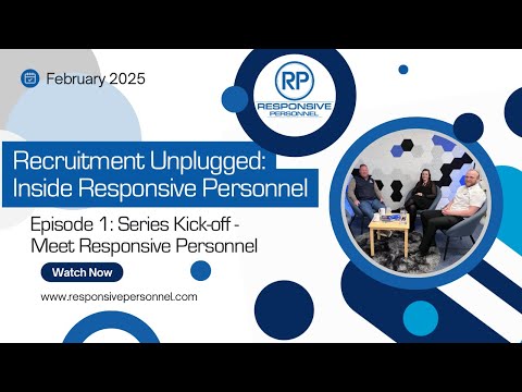 Episode 1: Series Kick-off - Recruitment Unplugged: Inside Responsive Personnel