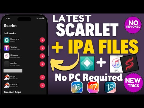 New Method: Install Scarlet on iPhone & iPad | Install IPA Files on iPhone Easily (No Jailbreak)
