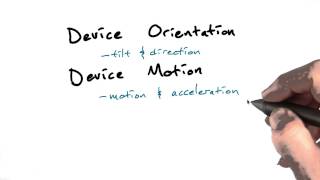Device orientation and motion - Mobile Web Development