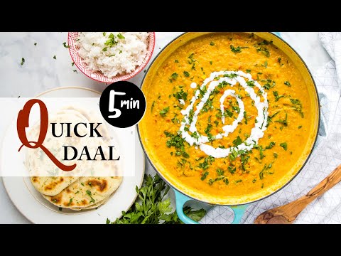 5 min Dal Recipe (Urdu Hindi) | Pakistani Tadka Dal Recipe | Quick Daal Tarka | Red Split Lentils