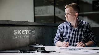 Sketch Like an Architect - 15sec Channel Teaser #shorts