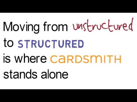 How To Write Rapidly Using Cardsmith by Tom Cox