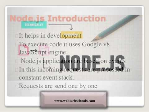 Node.js tutorial for beginner