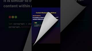 DOM Manipulation Models #programming #javascripttutorial #javascript #computer #fullstackdeveloper