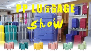 Welcome to our PP luggage sample room! #PPtrolleycase #OMASKA #bagsmanufacturer #suchasluggage