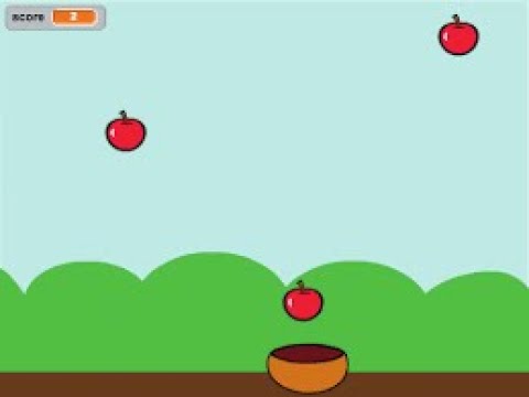 Catching Game using Scratch