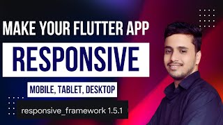 Flutter Responsive Framework | Hindi | Mobile, Tablet, Desktop के लिए Best UI Guide!