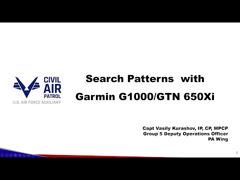 Search Patterns with Garmin G1000 and GTN 650 Xi