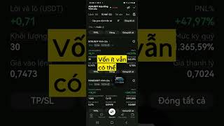 Trade Futures vốn nhỏ kiếm lãi tốt trên OKX #tradecoin #tradefuture #OKX #OKXfutures