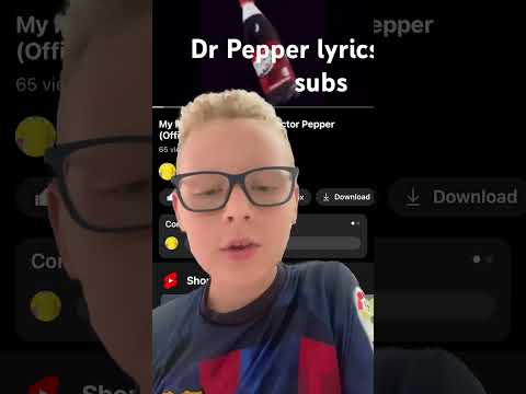 The Dr Pepper song lyrics will come out when we hit 30 subs #smashyroad #drpepper #music #shorts