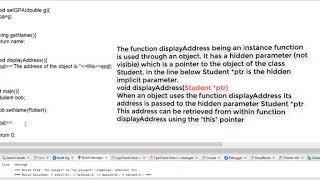 Using this Pointer