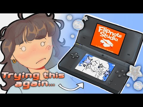 FLIPNOTE STUDIO IN 2023? (going over old flip notes and making a new one.)