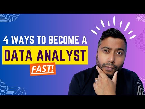 Fastest Way to Become a Data Analyst - 4 tips to accelerate your job search