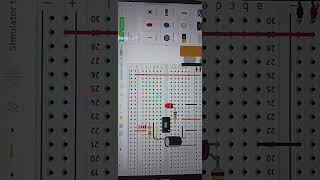 Blinking LED using 555 timer IC                   #diyrobot #diy #led