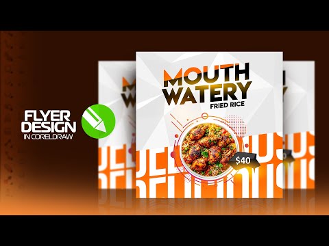 Design a PROFESSIONAL Social Media Flyer in CorelDRAW (Easy Beginner Tutorial!)