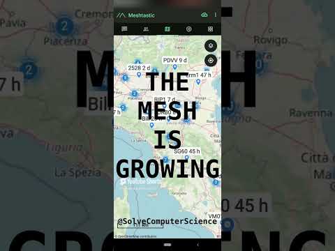 The mesh is growing #meshtastic #lora