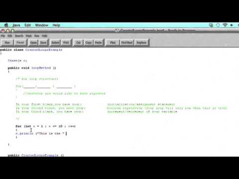 Counted Loops