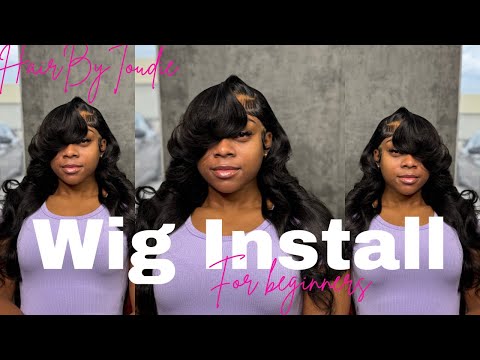 Wig install for beginners *very detailed*