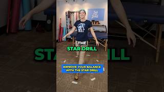 Improve Your Balance with the Star Drill #physicaltherapy #balance #bobandbrad #athomeworkout