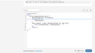 May Leetcoding Challenge - Day 22- Sort Characters By Frequency in C++ with explanation.