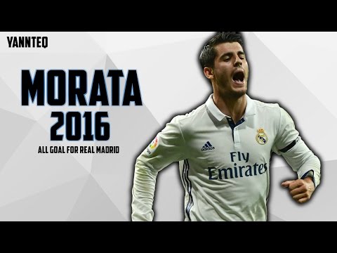 Alvaro Morata ● All 10 Goals for Real Madrid in 2016 | HD
