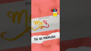 HINGLISH name series        #calligraphy#namelettering
